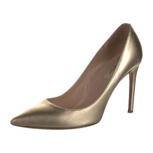 Valentino Rockstud Accents Leather Pumps 37.5